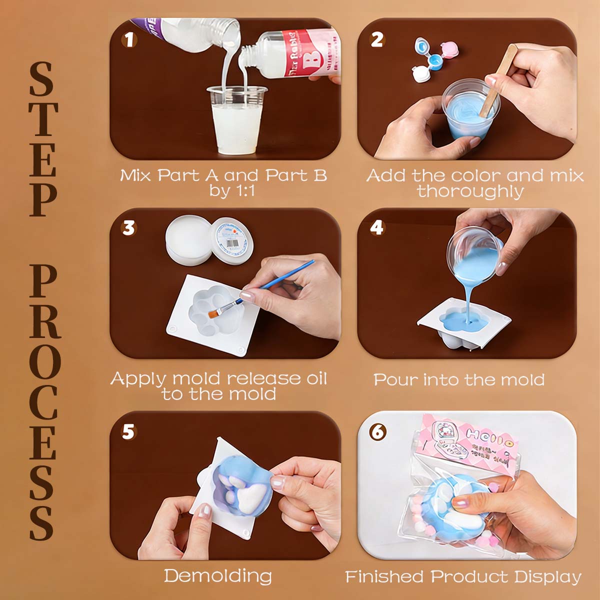 Taba Squishy Maker Kit Flex Ru - Donut Mold Silicone 评论和价格