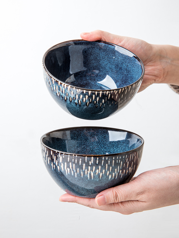 Hand-painted kiln glazed ceram - Dim Sum Basket 评论和价格