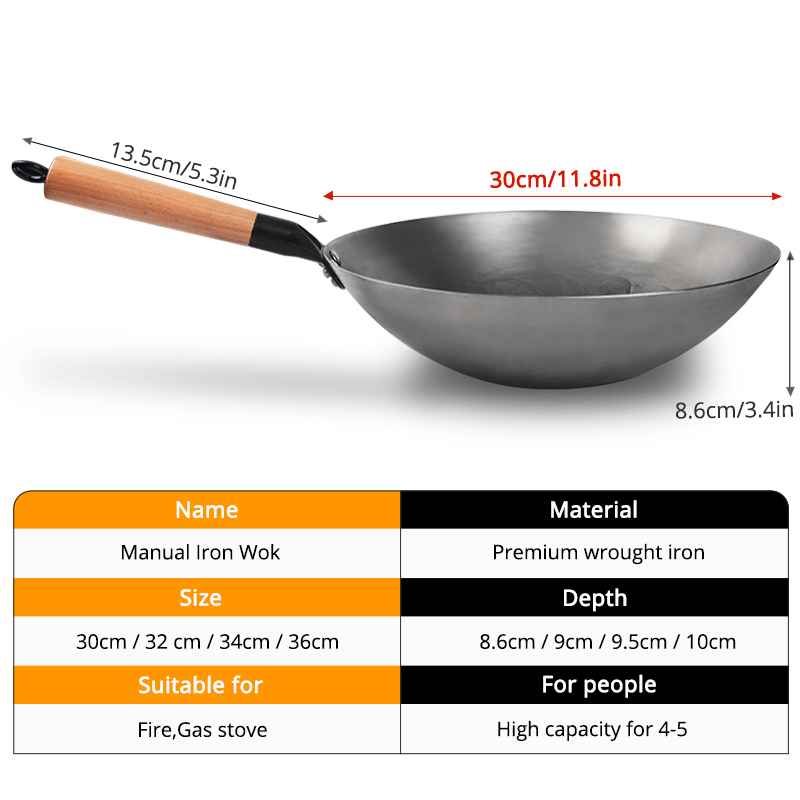 Chinese Iron Wok Handmade Forg - Cast Iron Corn 评论和价格
