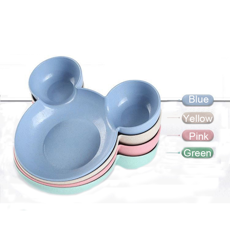Kid Cartoon Mickey Bowl Dishes - Dim Sum Basket 评论和价格